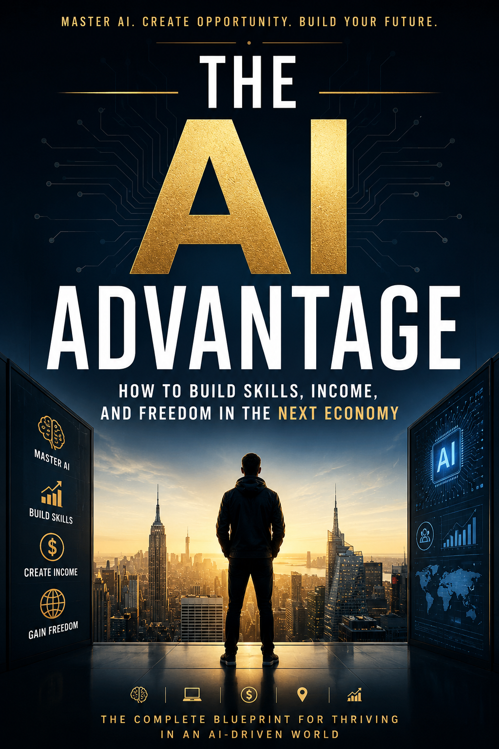 THE AI ADVANTAGE:
How to Build Skills, Income, and Freedom in the Next Economy