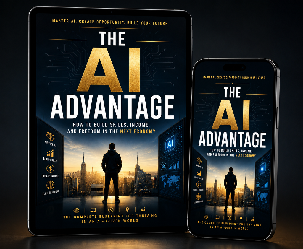 THE AI ADVANTAGE:
How to Build Skills, Income, and Freedom in the Next Economy