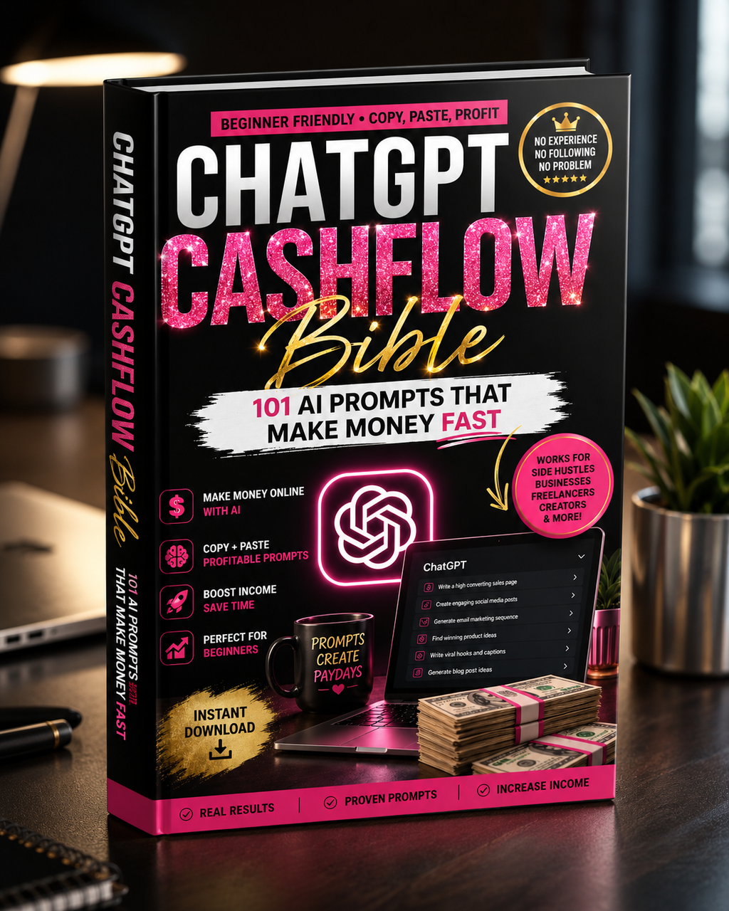 ChatGPT Cashflow Bible: 101 AI Prompts That Make Money Fast